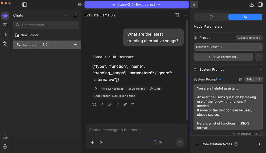 Basic Tool Call Example